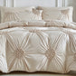 🔥LAST DAY SALE - 50% OFF!!⚡Elegant Pinch Pleat Duvet Cover Set