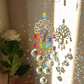💝Home Garden Decor✨Handmade Tree of Life Crystal Sun Catcher Pendant