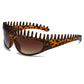🔥Limited Time 50% Off! 😎New trendy fashion item! Creative Comb Frame Square Sunglasses
