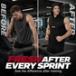 🏋️ Men's Athletic Sleeveless Hoodie Vest | Breathable, Muscle-Cut & Perfect for Gym, Running & Outdoor Training