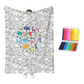 🔥LAST DAY SALE 50% OFF!!🎨✨Creative Cozy Coloring Blanket Kit – DIY Art & Relaxation Activity