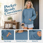 🎉 Hot Sale 50% OFF💞🔥Women's Casual Oversized Crewneck Sweatshirt 👕 Cosy, Roomie & Made for Laid-Back Days ✨