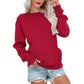 🎉 Hot Sale 50% OFF💞🔥Women's Casual Oversized Crewneck Sweatshirt 👕 Cosy, Roomie & Made for Laid-Back Days ✨