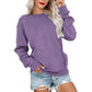 🎉 Hot Sale 50% OFF💞🔥Women's Casual Oversized Crewneck Sweatshirt 👕 Cosy, Roomie & Made for Laid-Back Days ✨