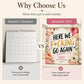 📅🌸 50% OFF! 😄Funny 2027 Wall Calendar for Women – Sarcastic Quotes & Watercolor Floral Art.