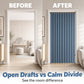 🔥No-Drill Magnetic Accordion Door Curtain