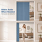 🔥No-Drill Magnetic Accordion Door Curtain