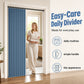 🔥No-Drill Magnetic Accordion Door Curtain