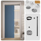 🔥No-Drill Magnetic Accordion Door Curtain