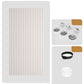 🔥No-Drill Magnetic Accordion Door Curtain
