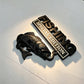 Metal Fishing Vehicle Emblem Badge