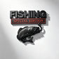 Metal Fishing Vehicle Emblem Badge