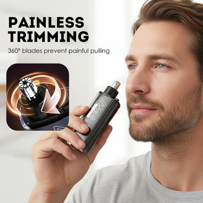 ⏰✂️Surprise Price ￡7.99‼️👃Nose & Ear Hair Trimmer 🔋LED Display | Painless Precise Grooming!