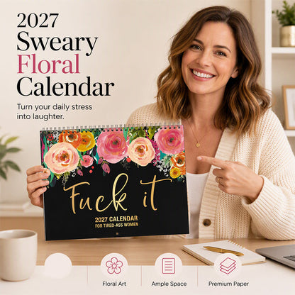 🔥LAST DAY SALE - ONLY £7.99!!⚡20K+ SOLD!  Bold 2027 Floral Planner