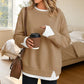 👚 2026 Autumn Hot Sale 49% OFF!✨ Women's Loose Faux Two‑Piece Sweatshirt
