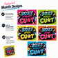 💥Early Bird Sale — 50% OFF🎁2027 Year of the Cunt Wall Calendar – Bold Graffiti Humor Calendar📆🌟