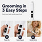 💨 50% OFF! Electric Pet Nail Grinder – Whisper‑quiet, 3‑step gentle grinding. LED power display & USB‑C rechargeable – stress‑free grooming! 🛡️✨