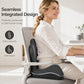 Ergonomic Memory Foam Seat Cushion with Back Support