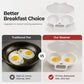 🥳50% OFF💞50K+ SOLD! 🎁Microwave Egg Poacher – Dual‑cavity, non‑stick & easy clean