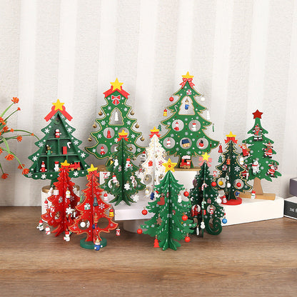 🎄Christmas Pre Sale￡7.99!!☃️🎄DIY Wooden Christmas Tree Ornament Set – Build, Decorate & Play! ✨🎅