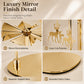 Decorative Gold Rotary Candle Holder