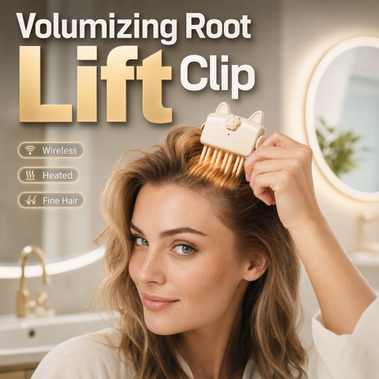 💥Limited Time 50% Off!💕💇Wireless Heated Volumizing Root Lift Clip