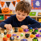 🔥✨🎃Halloween Squishies Stress Relief Toy Set, Classic Pumpkin/Ghost/Bat Shapes, Super Soft TPR Material with Elastic Squeeze Feel🧹Washable & Durable, Assorted 24/36/50pcs for Party Favors, Classroom Rewards & Trick-or-Treat🦇🪄
