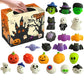 🔥✨🎃Halloween Squishies Stress Relief Toy Set, Classic Pumpkin/Ghost/Bat Shapes, Super Soft TPR Material with Elastic Squeeze Feel🧹Washable & Durable, Assorted 24/36/50pcs for Party Favors, Classroom Rewards & Trick-or-Treat🦇🪄