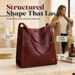 Versatile PU Leather Handbag Crossbody Bag