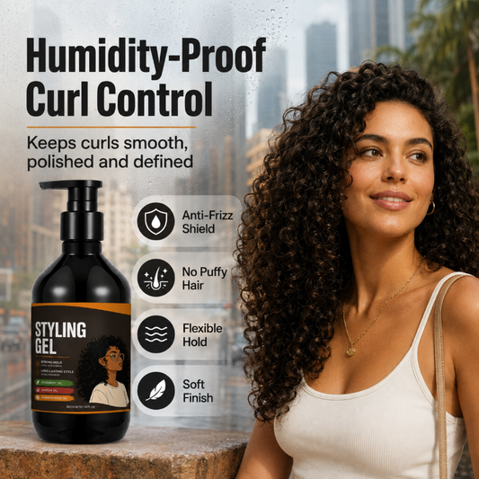 📢50% OFF! ⏰Stronq Hold Curly Hair Styling Gel
