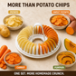 DIY Microwave Potato Chip Maker 3-Piece Set