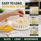 DIY Microwave Potato Chip Maker 3-Piece Set