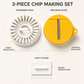 DIY Microwave Potato Chip Maker 3-Piece Set