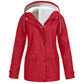 🏆Last Day-50% OFF❤️‍🔥Women's Plush-Lined Windproof Hooded Jacket