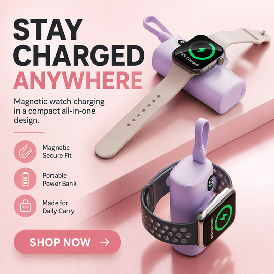 🔋 Hot Sale| 5000mAh Magnetic Power Bank