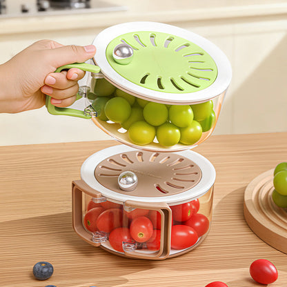 ⏰LAST DAY SALE 50% OFF✨Multi-Functional Kitchen Drain Basket with Lid