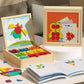 🎁Early Christmas Sale 49% OFF🔥Wooden Magnetic Pattern Block Puzzle Set🧩