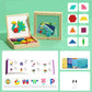 🎁Early Christmas Sale 49% OFF🔥Wooden Magnetic Pattern Block Puzzle Set🧩