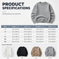 Men's Checkerboard Print Crewneck Sweatshirt