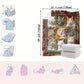 🎁LAST DAY SALE 50% OFF! 🐱💤 Cozy 9‑Panel Sleeping Cats Blanket – Ultra‑Soft Flannel, Reversible Design✨