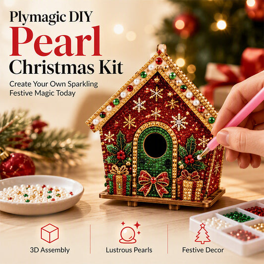 🎁Early Christmas Sale 50% OFF🔥3D DIY Pearl Art Christmas Painting Kit