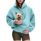 🎁LAST DAY SALE 60% OFF! 🐱💤 Cozy Women's Fashionable Comfort Hoodie