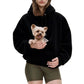 🎁LAST DAY SALE 60% OFF! 🐱💤 Cozy Women's Fashionable Comfort Hoodie
