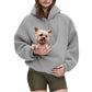 🎁LAST DAY SALE 60% OFF! 🐱💤 Cozy Women's Fashionable Comfort Hoodie