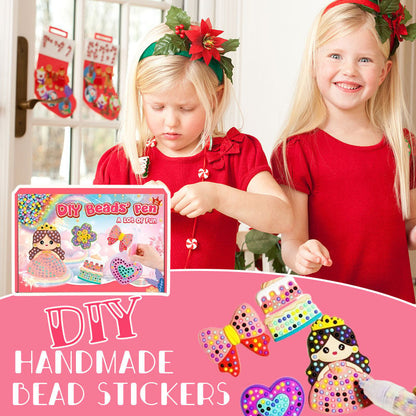 ⏳Limited-time 50% off⏰DIY  Handmade Bead Stickers👸💎