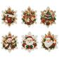 Christmas DIY Painting Hanging Ornaments Set
