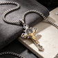 ⏳Limited-time 50% off⏰Stainless Steel Vintage Cross Pendant Necklace✝️📿
