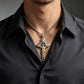 ⏳Limited-time 50% off⏰Stainless Steel Vintage Cross Pendant Necklace✝️📿
