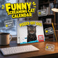 2027 Funny Angry Cats Wall Calendar