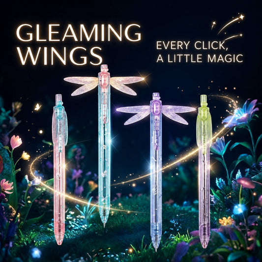 ⏳Limited-time 50% off⏰Retractable Dragonfly Gel Pen